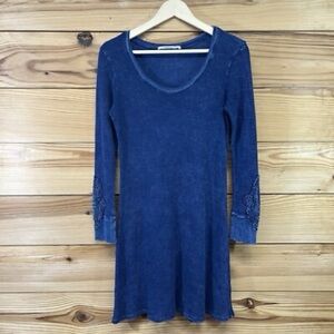 Able Indigo Long Sleeve Dress